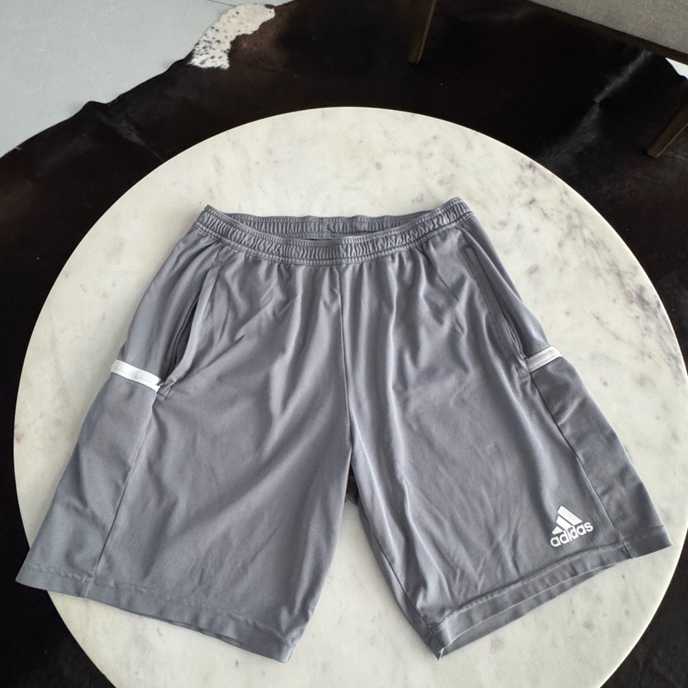 Adidas Men's Athletic Soccer Running Shorts - Men’s size Large